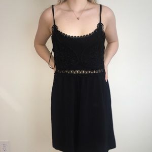 Black Top Shop lace dress